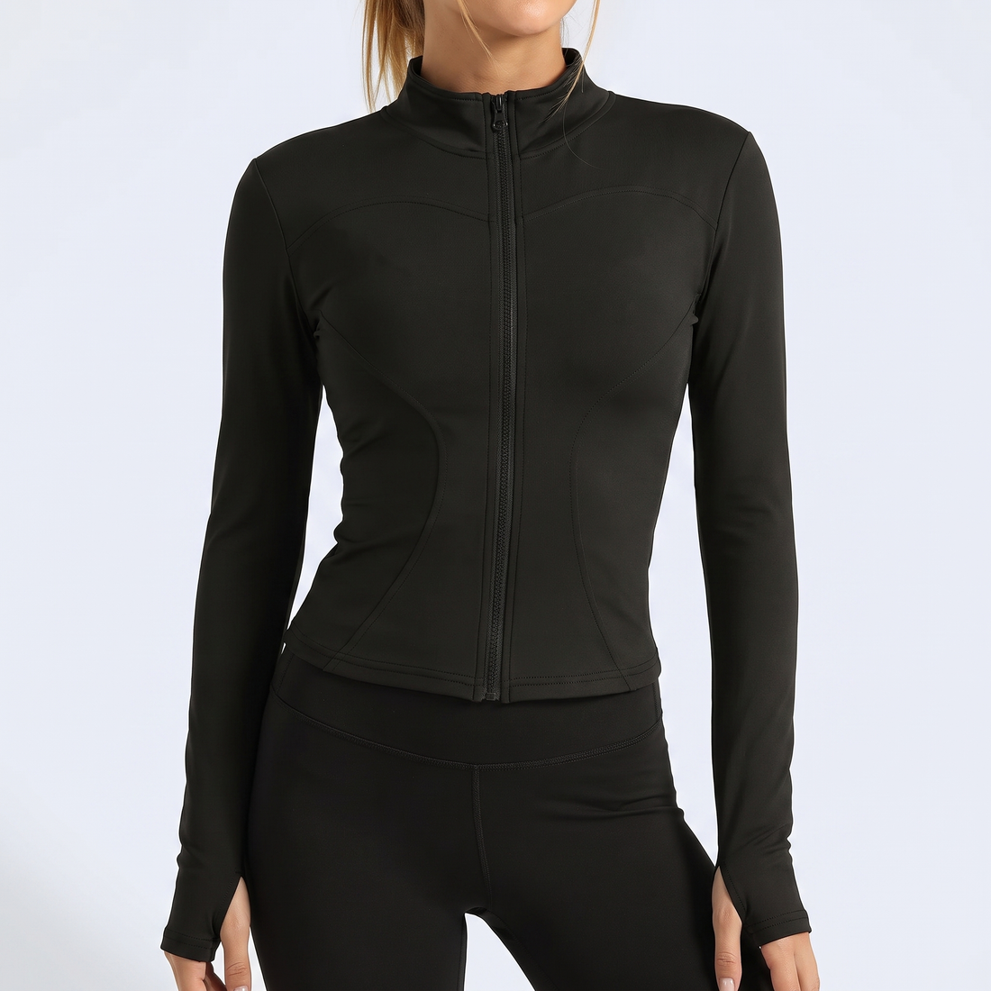 Stand Collar Training Jacket – image 3 of 12