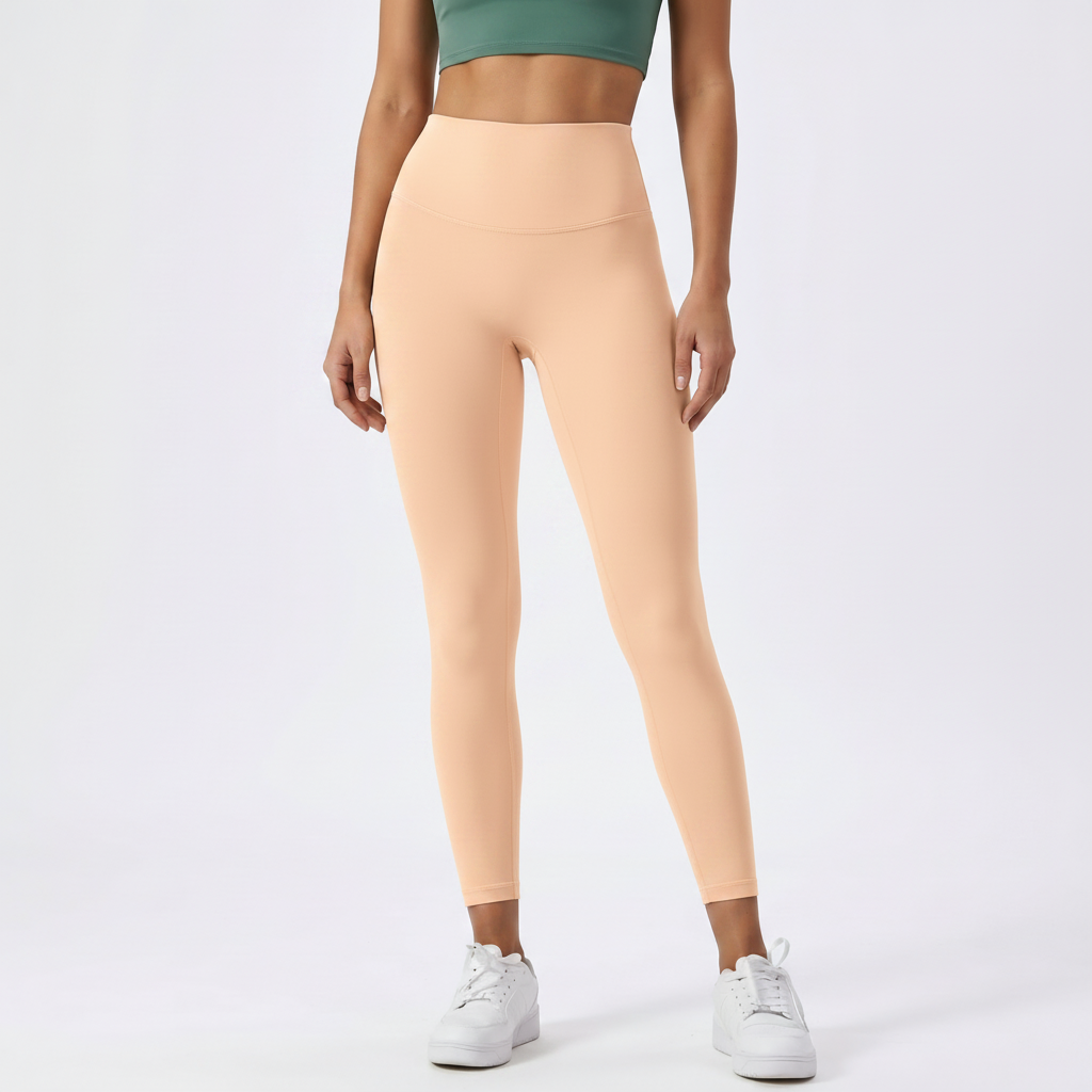 Everyday High-Waist Leggings in Light Apricot – image 33 of 33