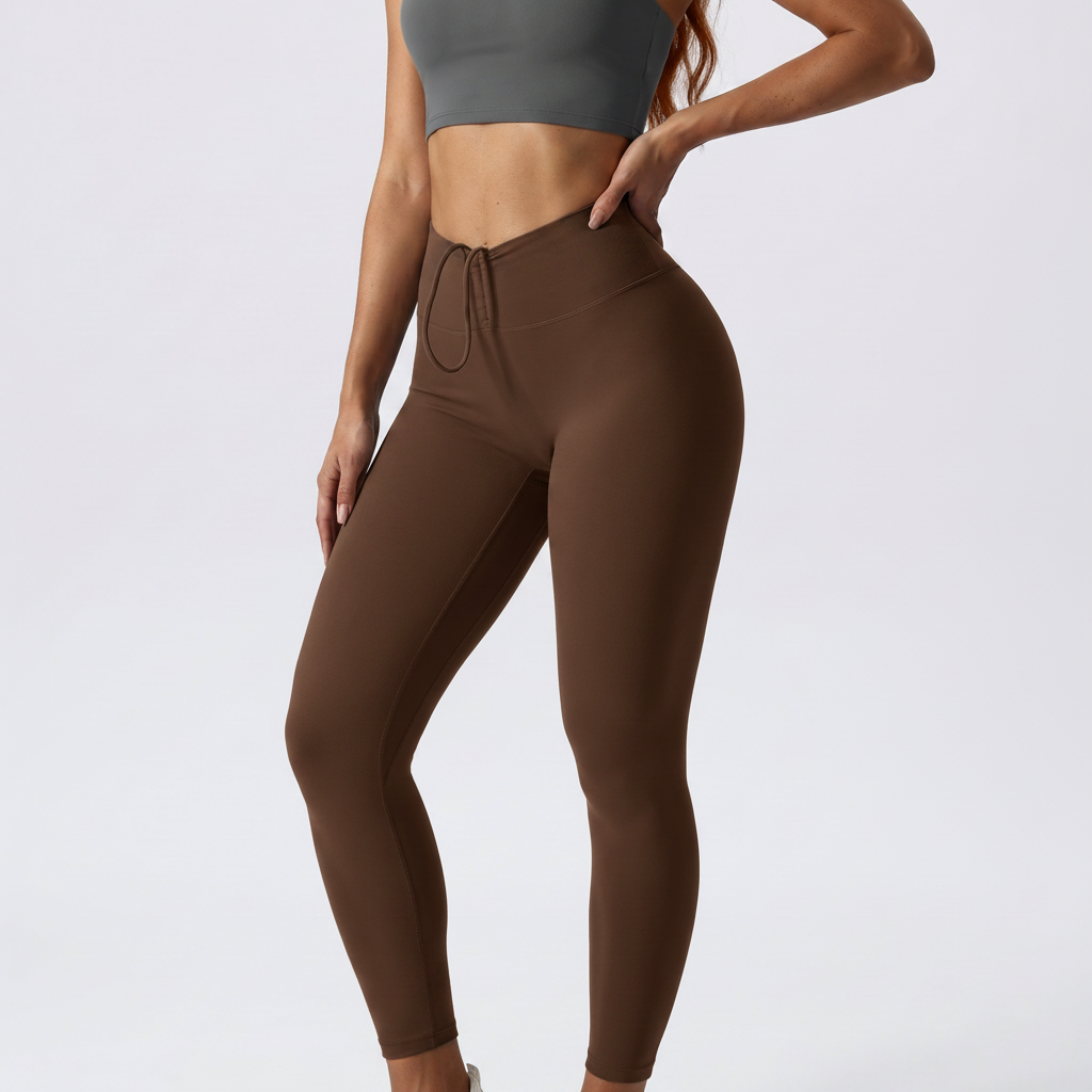 Push-Up Sculpt Leggings in Brown – image 4 of 9