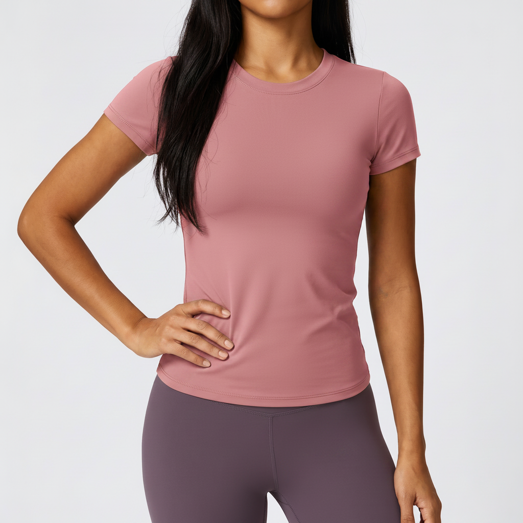 Short Sleeve Training Tee in Pink – image 5 of 10
