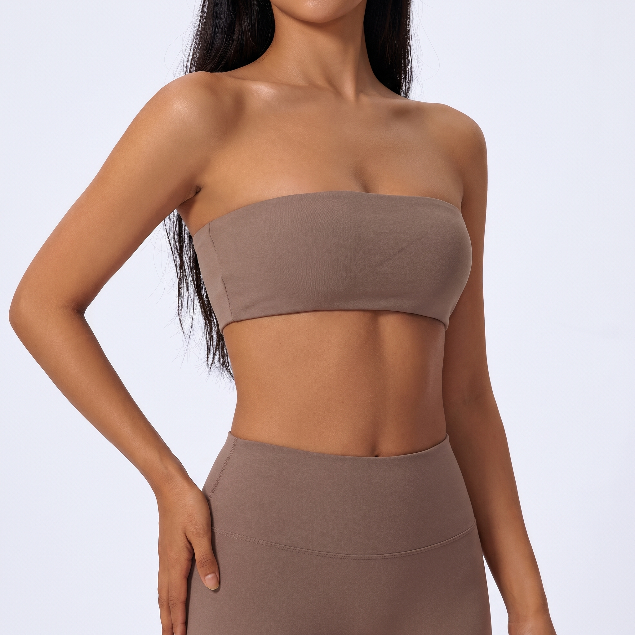 Bandeau Sports Bra - front