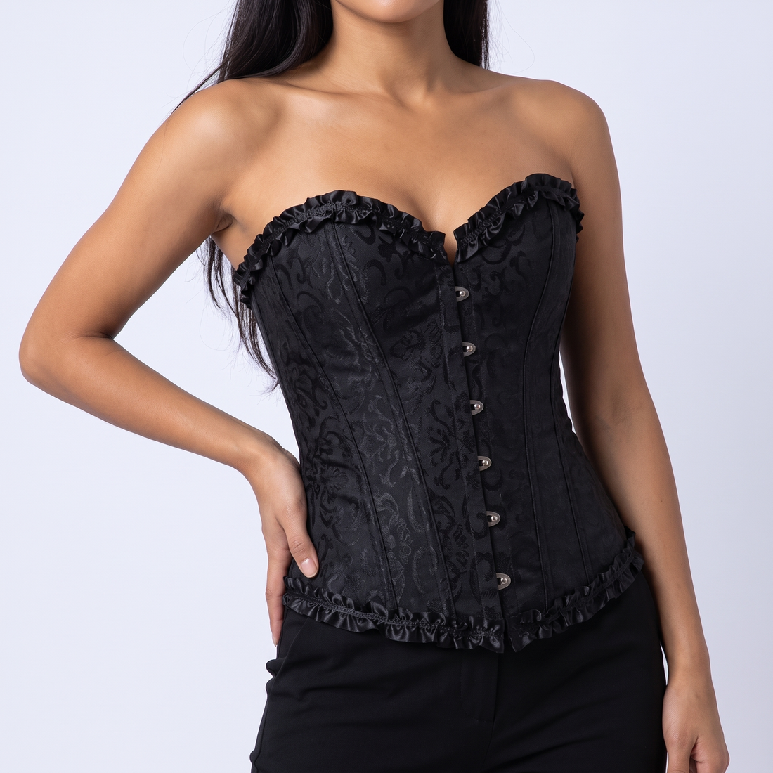 Lace Back Waist Corset &ndash; image 2 of 4