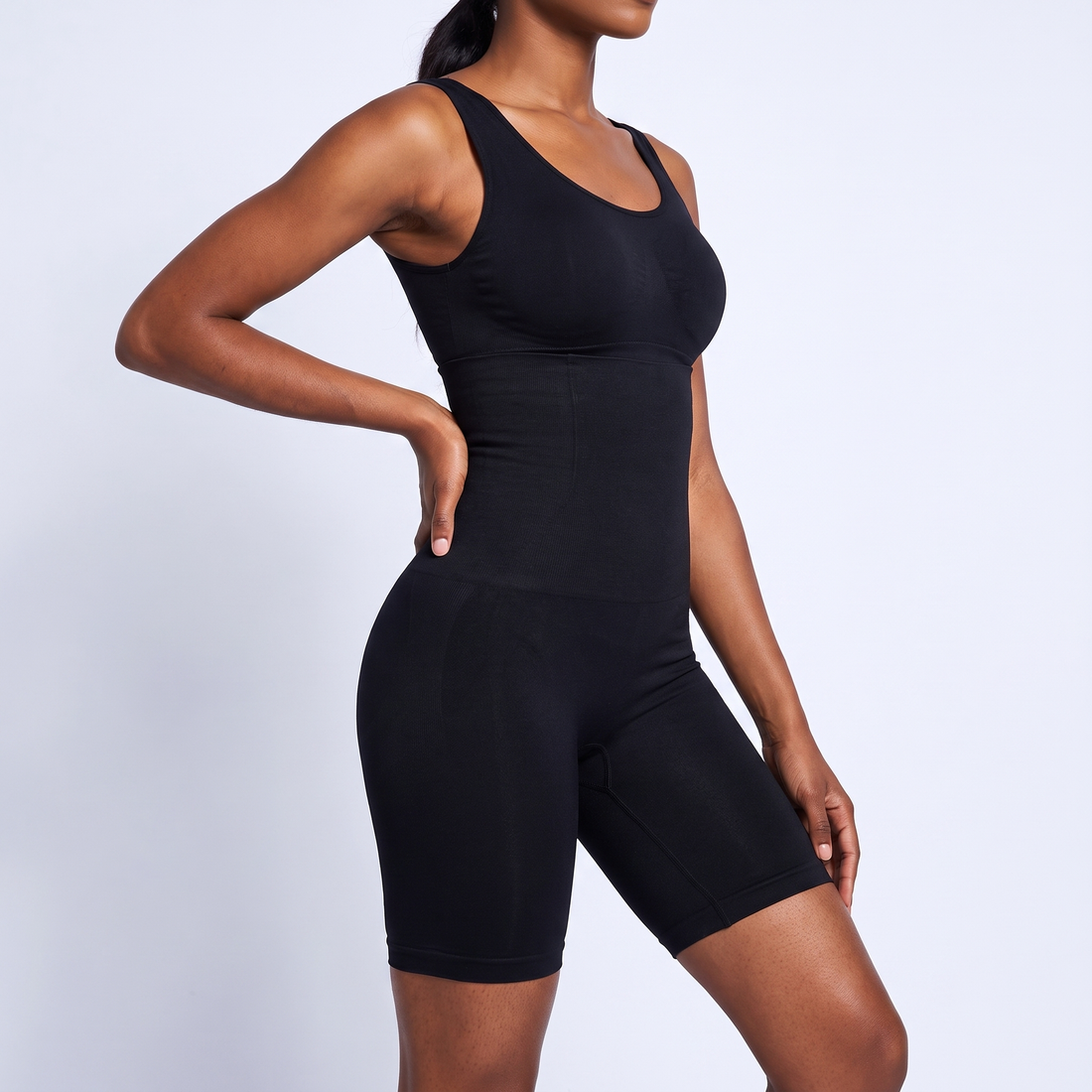 High-Waist Shaping Shorts &ndash; image 3 of 4
