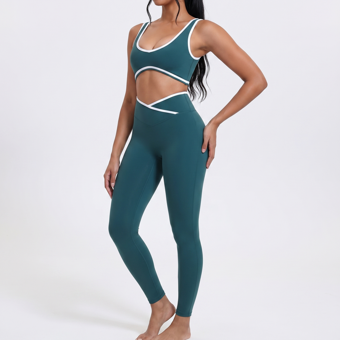 Padded Bra & Leggings Set &ndash; image 1 of 6