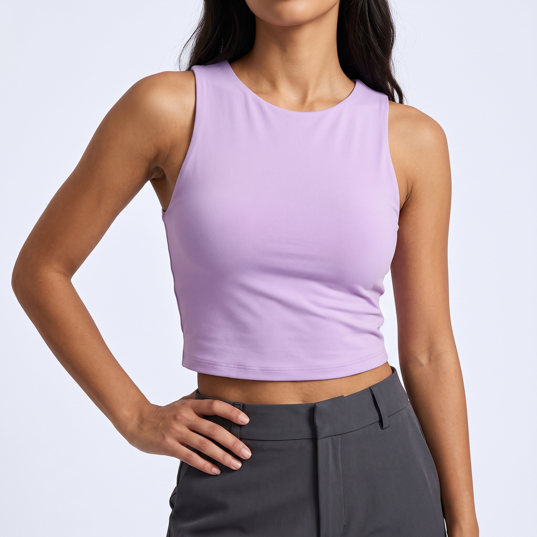 O-Neck Sleeveless Top &ndash; image 2 of 8