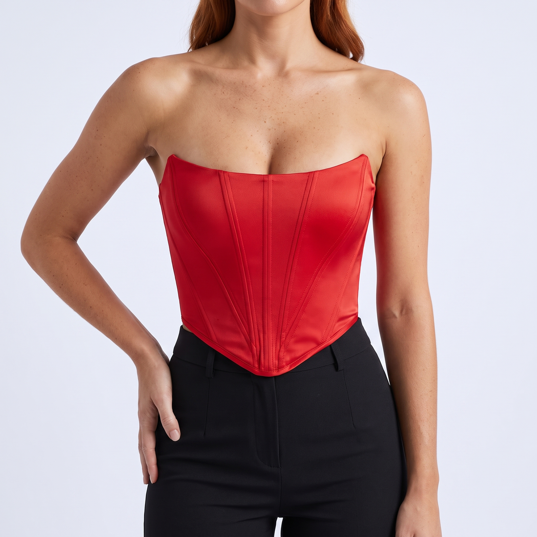 Off Shoulder Corset Top &ndash; image 2 of 5
