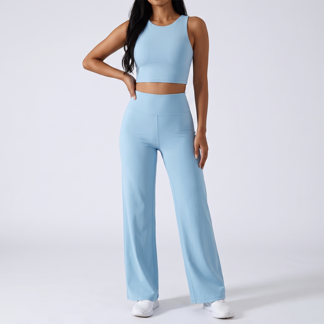 Straight Leg Yoga Trousers &ndash; image 2 of 6