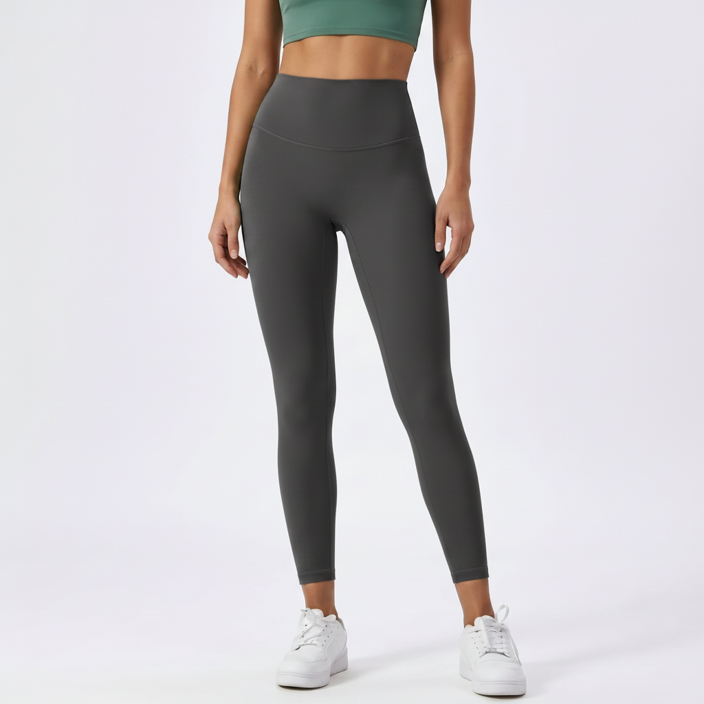 Everyday High-Waist Leggings in Dark Grey &ndash; image 9 of 33