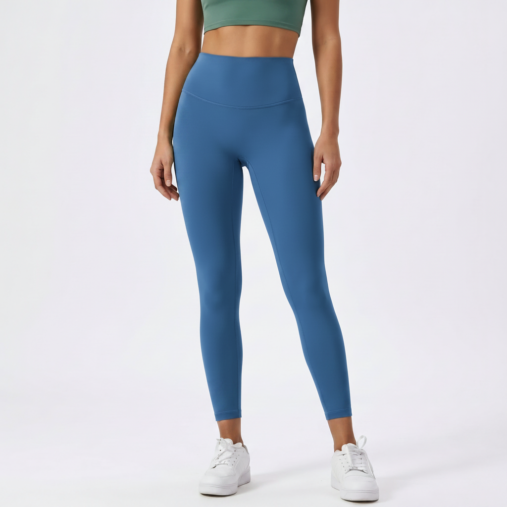 Everyday High-Waist Leggings in Extra Blue &ndash; image 11 of 33