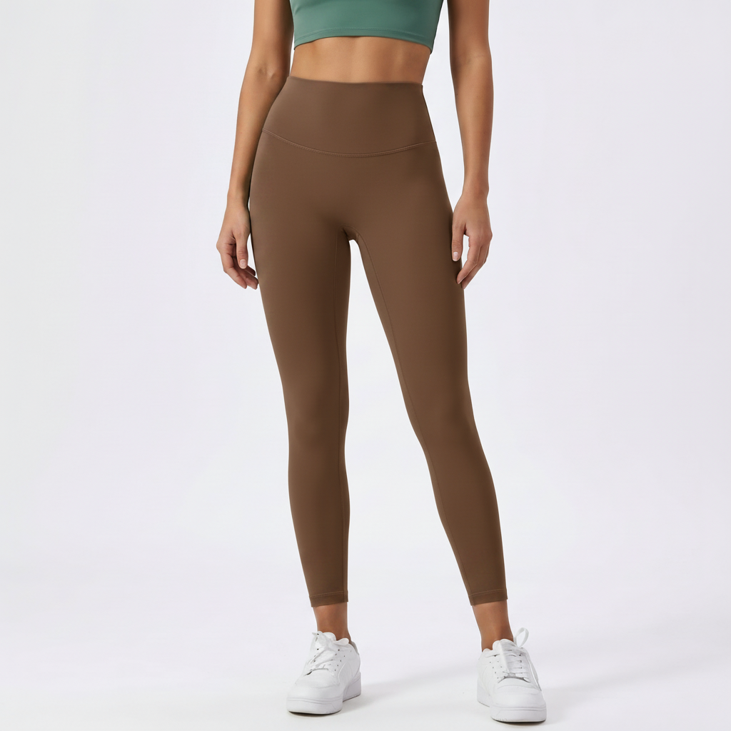 Everyday High-Waist Leggings in Cocoa &ndash; image 10 of 33