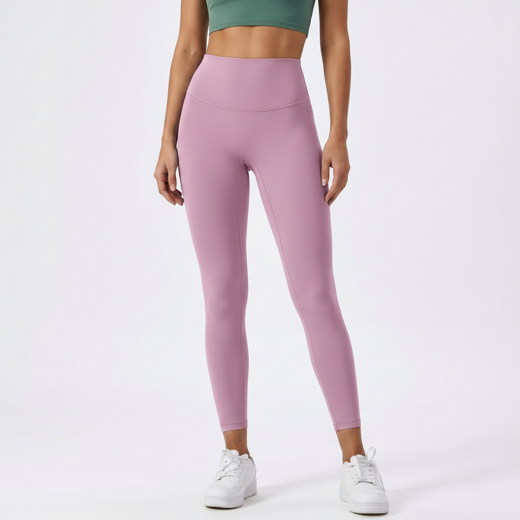 Everyday High-Waist Leggings in Pink Violet &ndash; image 17 of 33