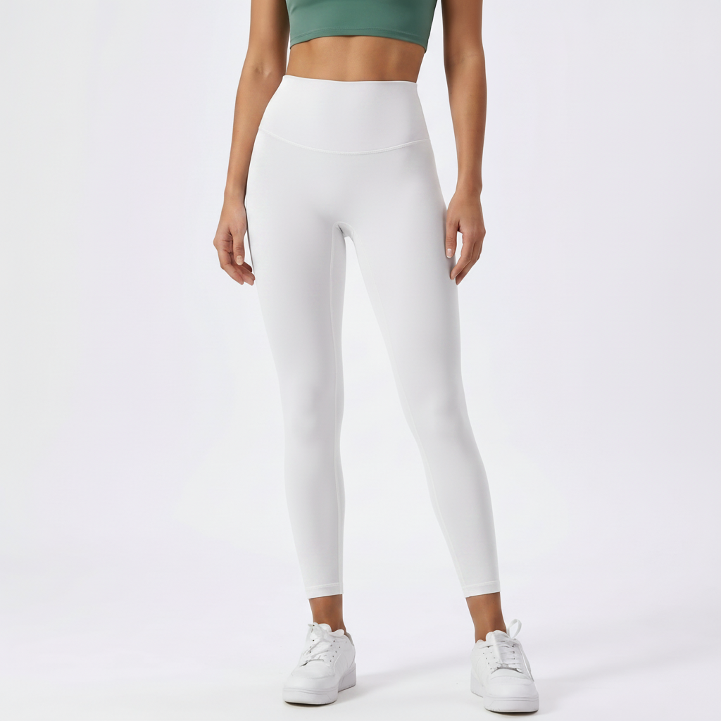 Everyday High-Waist Leggings in White Ash &ndash; image 16 of 33