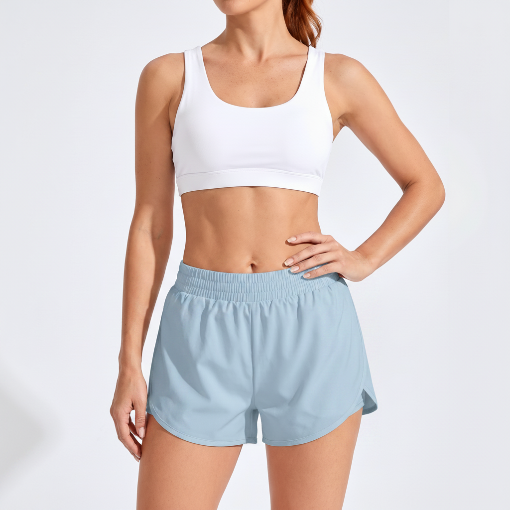 Everyday Training Shorts in Light Blue &ndash; image 5 of 6