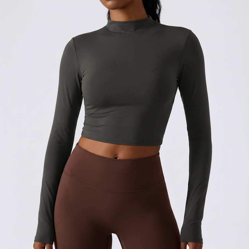 Lightweight Training Top in Graphite Grey &ndash; image 8 of 8