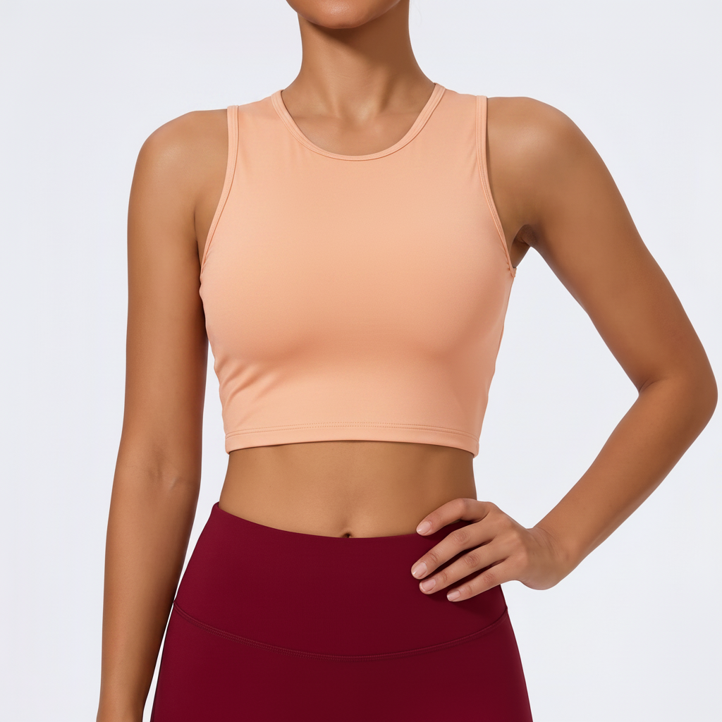 Racer Training Vest in Apricot &ndash; image 5 of 6