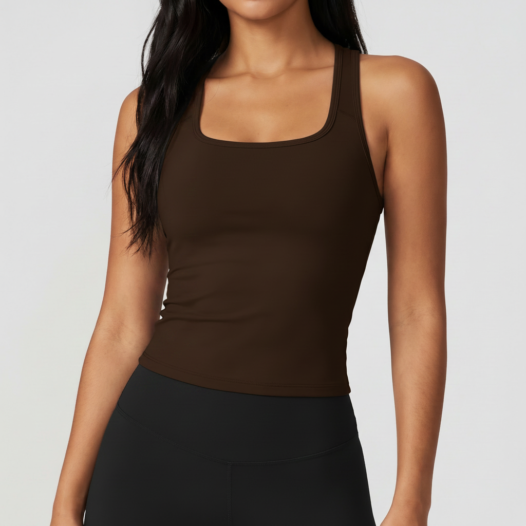 Shockproof Training Vest in Coffee &ndash; image 6 of 8