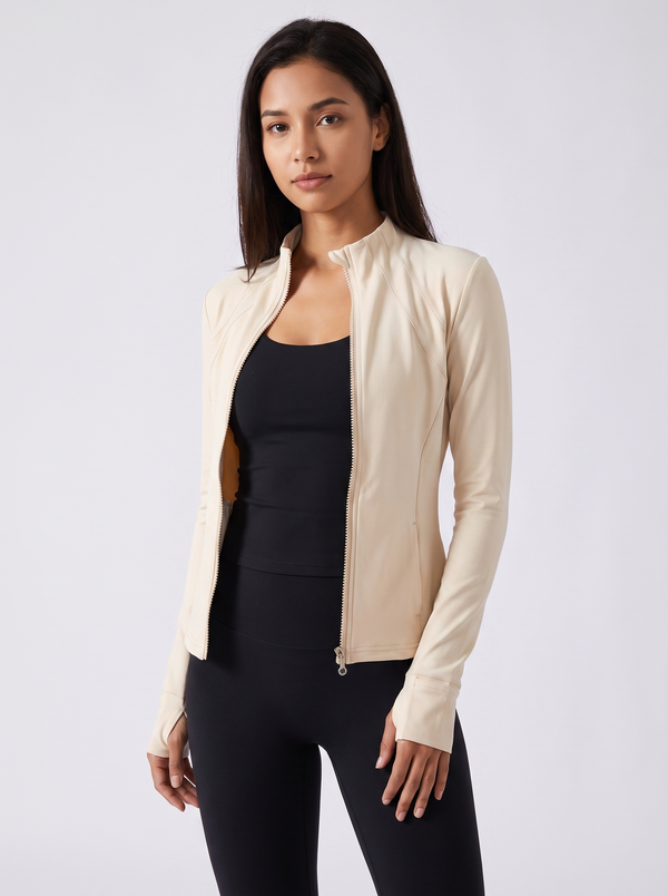 Quick-Dry Zip Training Jacket