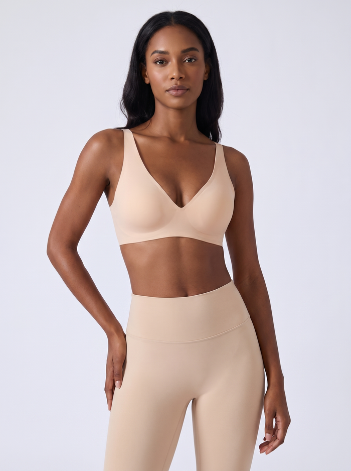 Seamless Wireless Push-Up Bra